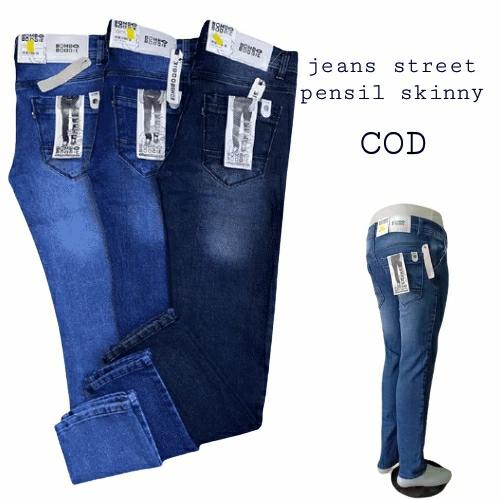 Jual Celana panjang jeans pria street 