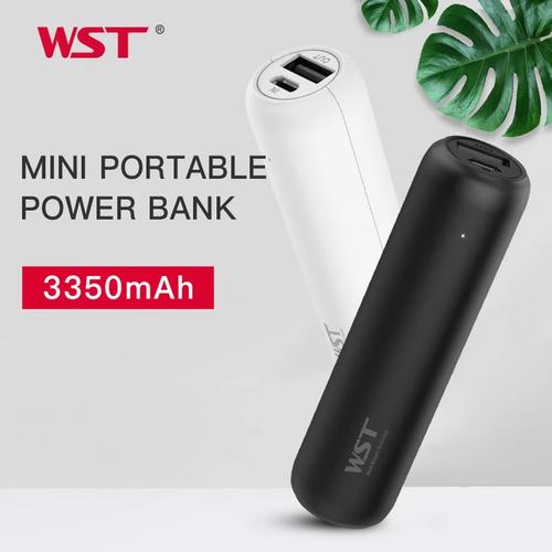 Jual Mini powerbank WST 3000 mAh Mini Mobile Power Bank praktis imut