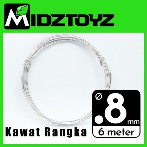 Foto Produk Kawat rangka aluminium 0.8mm 6M Armature wire dari Midztoyz