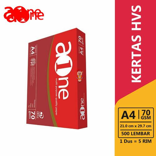 Gambar Kertas HVS AONE A4 70 GSM dari Bali Stationery Kota Denpasar Tokopedia