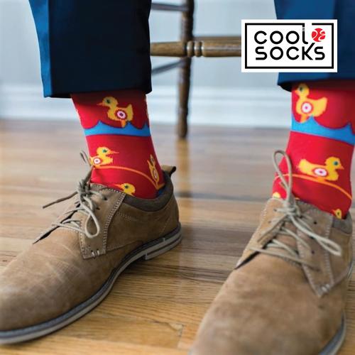 Gambar CoolDeSocks Original | Kaos Kaki Fashion - Duck Carnival Red dari CoolDeSocks Official Jakarta Barat Tokopedia