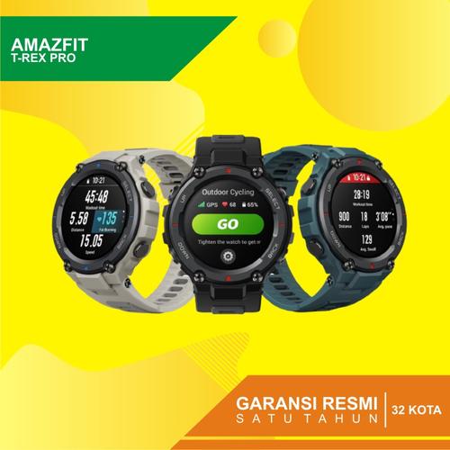 Foto Produk Amazfit TREX PRO Explore Your Instinct Military Grade Garansi Resmi - Hitam dari Kardel Shop