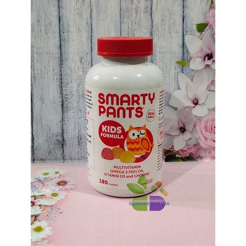 Jual Smarty pants kids formula multivitamin omega 3 vitamin D3 180