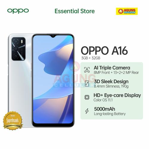 Jual Oppo A16 Kota Tasikmalaya Agung Cellular Officiall Tokopedia
