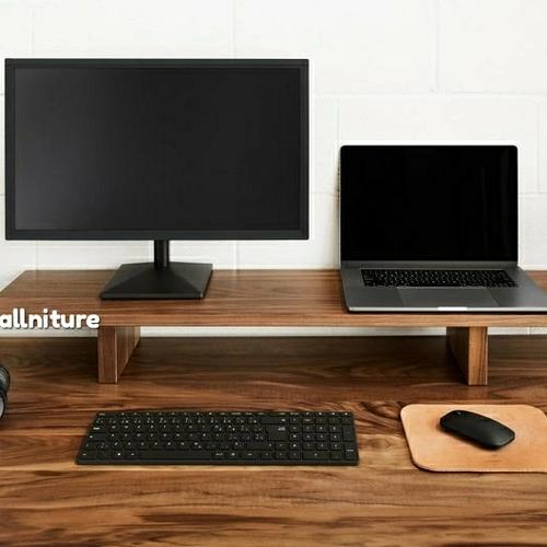 Jual TwinsJ wallniture. Meja monitor 90 cm. Meja laptop. Monitor riser ...