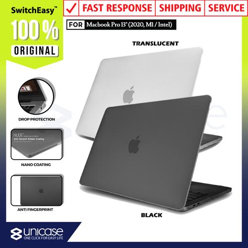 Foto Produk Case Macbook Air 13 2018 2020 SwitchEasy Nude Hardcase Matte Clear - Translucent, Air 13" 2018 dari Unicase Store