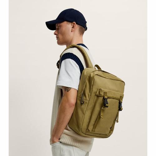 khaki backpack mens