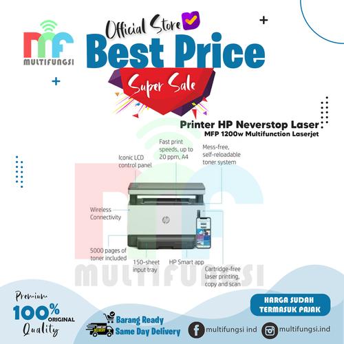 Jual Printer HP Neverstop Laser MFP 1200w / Multifunction Laserjet 1200 W -  Jakarta Pusat - Multifungsi Online | Tokopedia