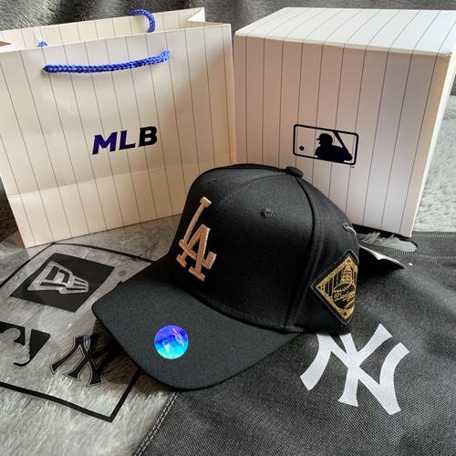 Baseball Cap LA MLB Dodgers Logo Gold 