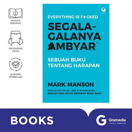Gambar Segala - galanya Ambyar -Sebuah Buku tentang harapan dari Gramedia Official Store Kota Yogyakarta Tokopedia
