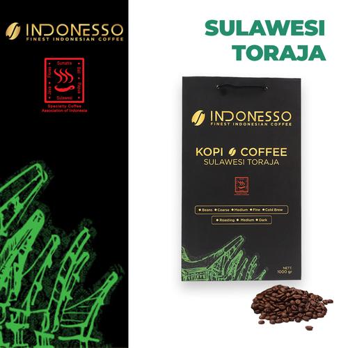 Gambar INDONESSO Sulawesi Toraja Specialty Coffee Beans / Biji Kopi 250gr dari Indonesso Kab. Badung Tokopedia