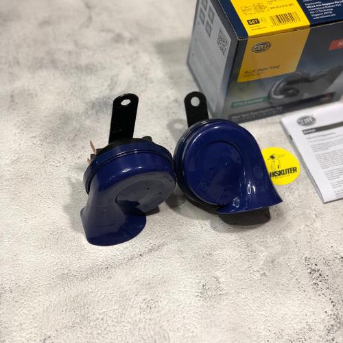 Jual Klakson Hella Blue waterproof + relay original Vespa Sprint Prima