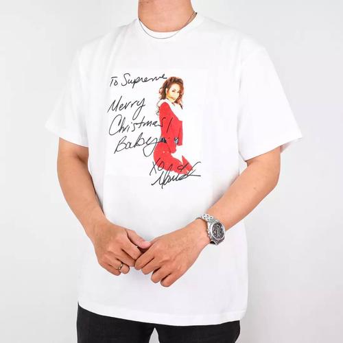 Jual Supreme Mariah Carey White Tee 