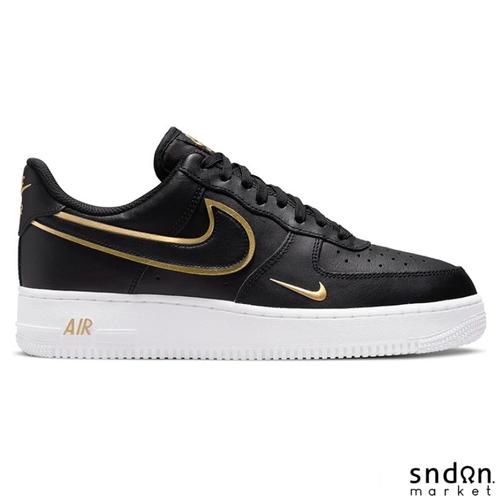 Jual NIKE Air Force 1 '07 Lv8 Black White Gold Double Swoosh Original BNIB  - 42.5 - Kota Tangerang Selatan - SNDRN MARKET | Tokopedia