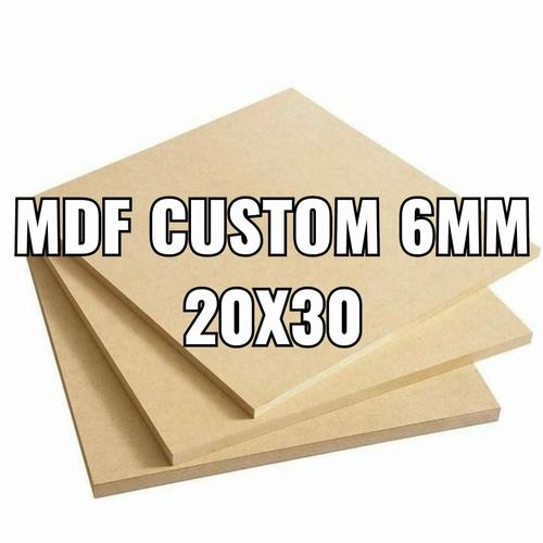 Gambar Papan mdf 6mm 20x30 10pcs dari Algianart Jakarta Selatan Tokopedia