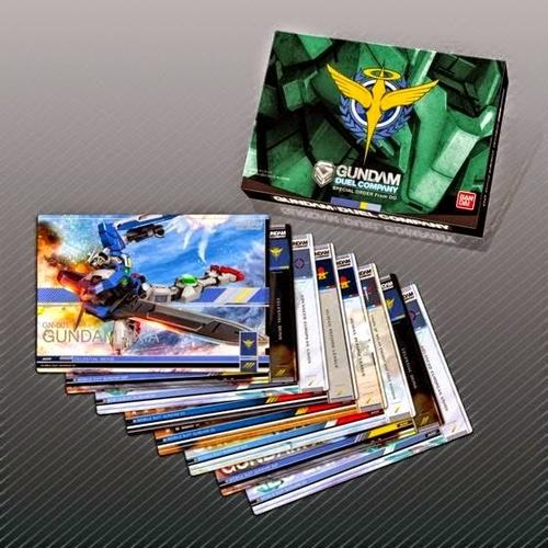 Gambar GUNDAM DUEL COMPANY Special Order 00 SET GDC00-00 Trading Cards dari Charu Toys Jakarta Utara Tokopedia