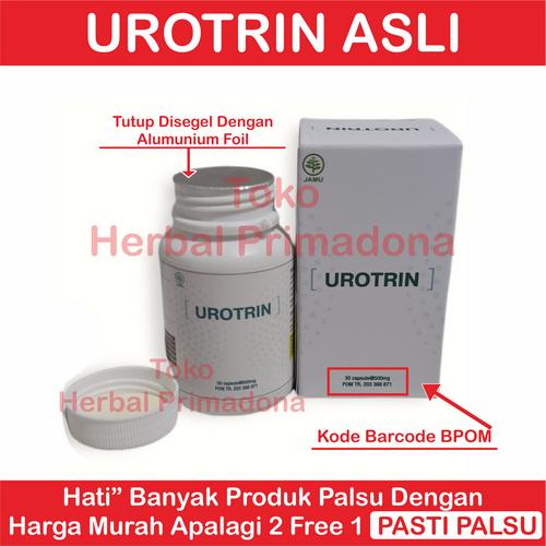 Gambar UROTRIN ASLI ORIGINAL OBAT ATASI MASALAH PRIA BERGARANSI UROTIN BPOM dari Herbal Primadona Jakarta Pusat Tokopedia