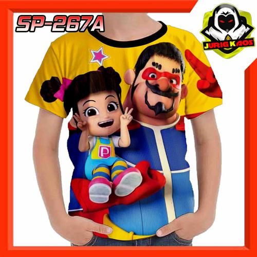 Jual Kaos Papa Zola Dan Pipi Zola Karakter Boboiboy Baju Anak Murah 0 Kota Bandung Jurig Kaos Tokopedia