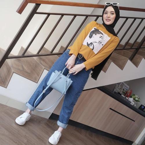 Jual Promo Celana wanita boyfriend 