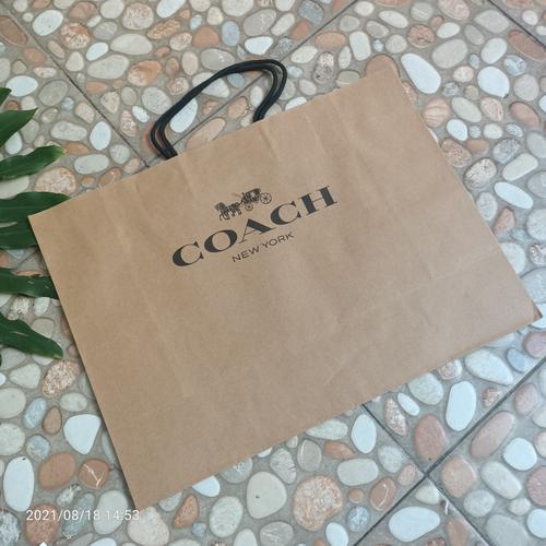 coach paper bag 2021