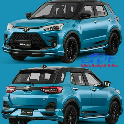 Jual Bodykit Toyota Raize GR sport Original Kota Surabaya Win's