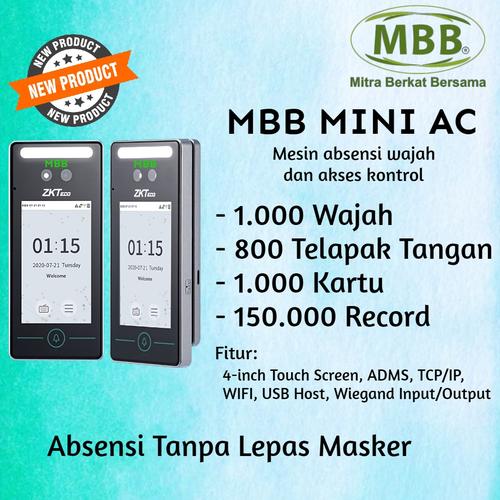 Gambar Absensi Wajah Bisa Masker Dan Telapak Tangan MBB MINI AC Touch Screen dari fingerprint murah Kota Surabaya Tokopedia
