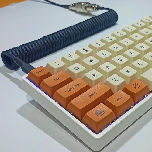 Jual Mechanical Keyboard Cable Paracord / Coiled Cable / Coiled Kabel