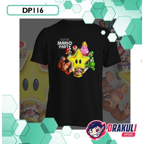 Jual T Shirt DP116 Super Mario Party 