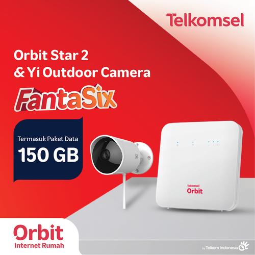 Gambar Telkomsel Orbit Star 2 + Yi Outdoor Camera CCTV IP Camera 1080P dari Myorbit Official Store Kota Tangerang Tokopedia