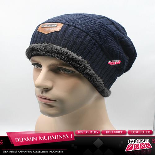 Jual Kupluk Wool Winter Beanie Hat 