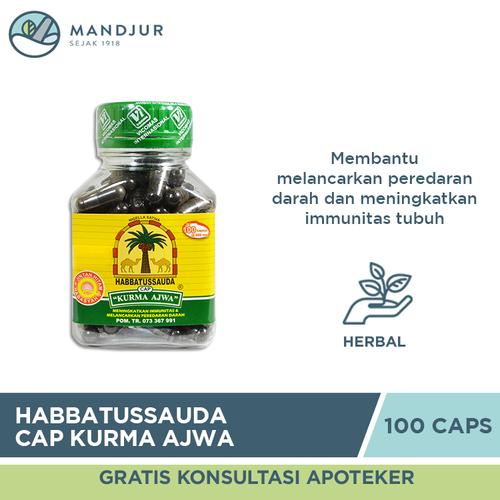 Gambar Habbatussauda Cap Kurma Ajwa - Suplemen Kesehatan Tubuh dari mandjur Jakarta Pusat Tokopedia