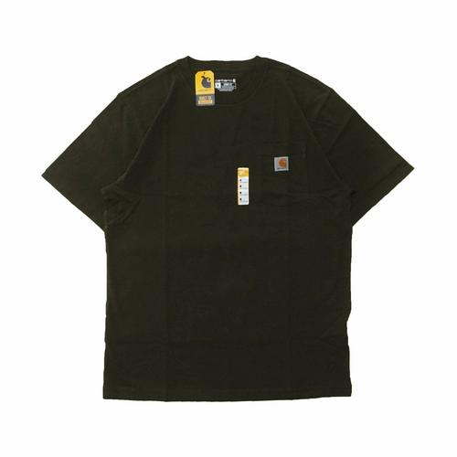 Carhartt K87 Pocket Tee Peat - Peat 