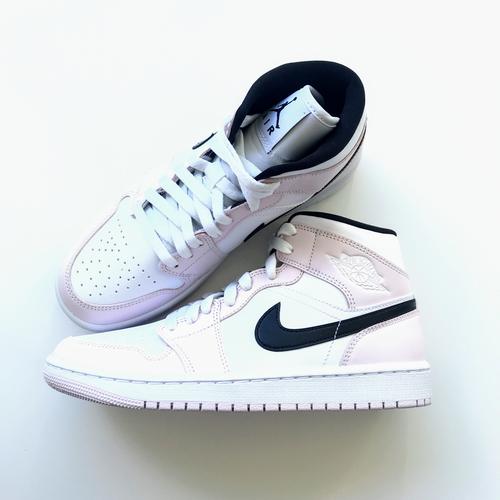 Jual Air Jordan 1 Mid Barely Rose Wmns 