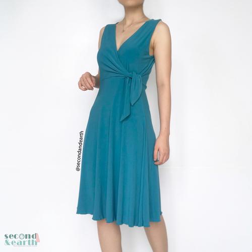 Jual Preloved Dress V Neck Spandex 