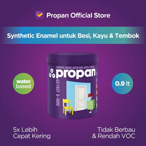 Promo CAT KAYU BESI TEMBOK WATERBASED PROPAN GO FAST A-1000-0,9L - ASH