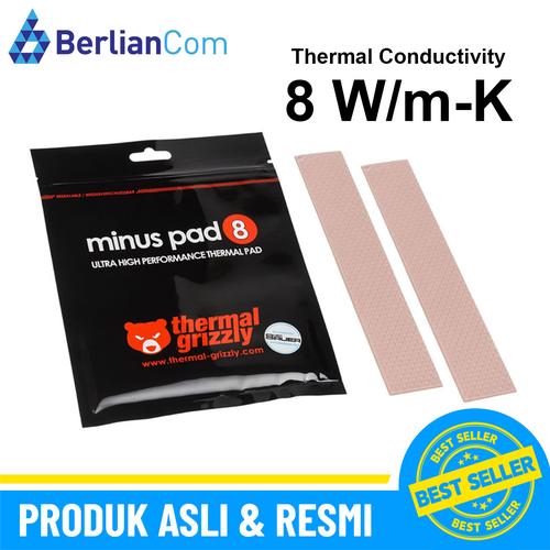 Gambar Thermal Grizzly Minus Pad 8 Thermal Pad 120x20x1mm ( 2 PCS PER PACK ) dari BerlianCom Kota Surabaya Tokopedia