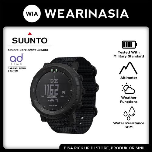 Promo Suunto Core All Black Military Jam Tangan Outdoor Original Smartwatch  - Alpha Stealth - Kab. Tangerang - Wearinasia Official | Tokopedia