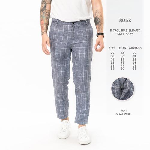 Jual Tartan pants slimfit pria celana 