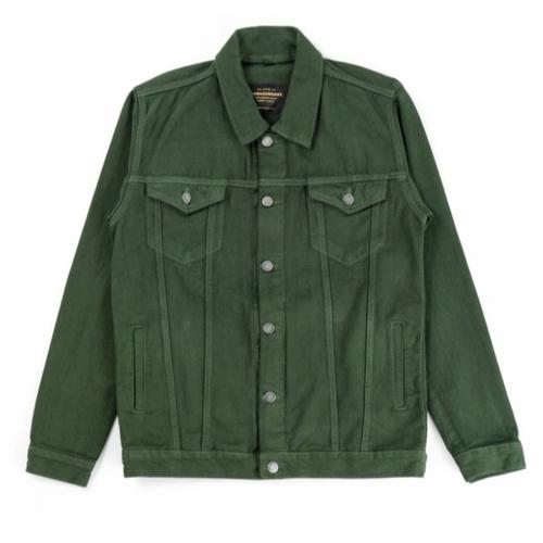 Jual VERDE GREEN TRUCKER DENIM JACKET 