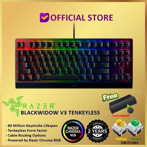 Promo Razer Blackwidow V3 Tenkeyless Mechanical Gaming Keyboard ...