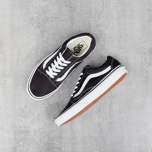white old skool canvas vans