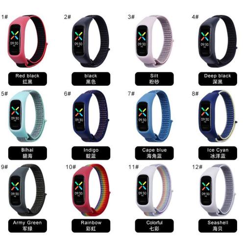 Jual Strap Tali Oppo Band Smart Watch Black Tangerang