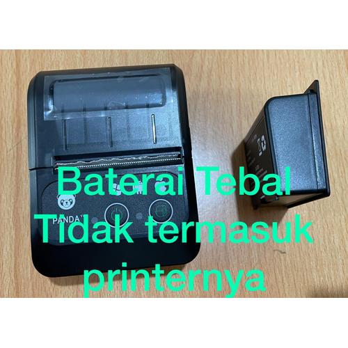 Gambar Battery (Baterai) Mobile Printer PANDA Bluetooth 58 Thermal Kasir/PPOB - Baterai Tebal dari PANDA RETAIL SOLUTIONS undefined Tokopedia