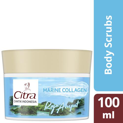 Gambar Citra Marine Collagen Body Scrub 100 Ml dari Unilever Mall Tokopedia