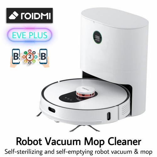 Jual Roidmi Eve Plus Robot Vacuum and 