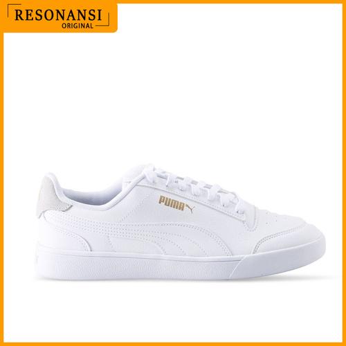 puma flat shoes white