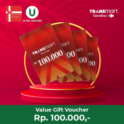 Gambar Voucher Carrefour & Transmart Rp 100.000 dari Ultra Voucher Jakarta Selatan Tokopedia