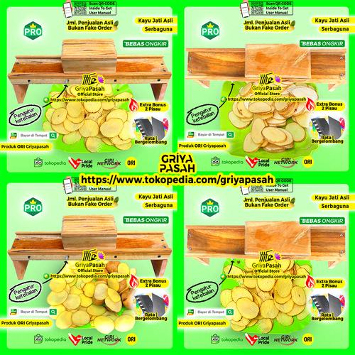 Foto Produk ALAT POTONG KENTANG TRADISIONAL dari Griyapasah Official Store