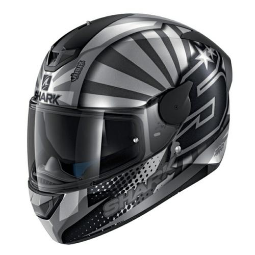 Jual SHARK D SKWAL 2 ZARCO BLACK SILVER HELM FULL FACE | PINLOCK INCLUDE -  Jakarta Barat - Daily Helmet | Tokopedia