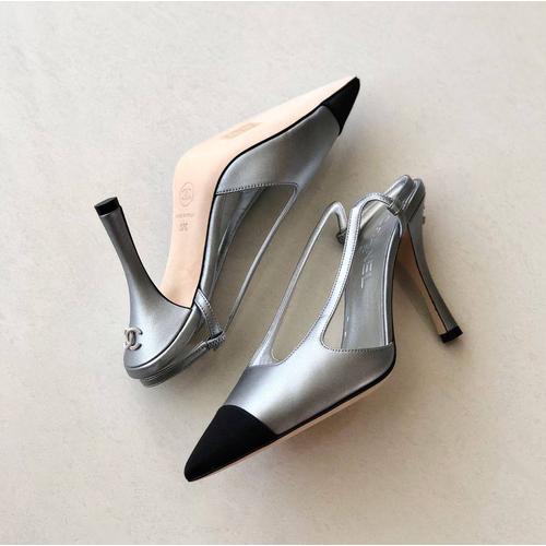 Jual Chanel Mules 10cm Slingback in 